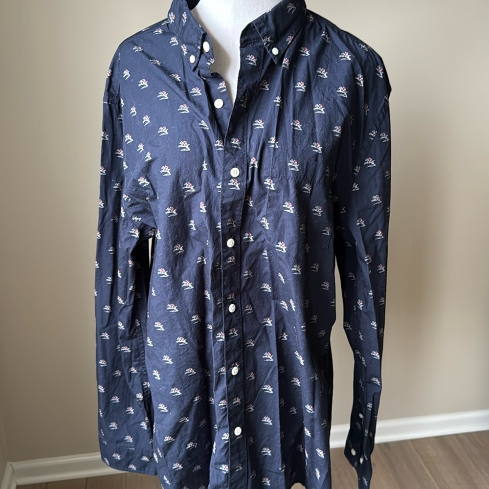 Hawker Rye Jockey Button Down Shirt 🌼